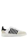 Dsquared2 White Leather Boxer Sneakers