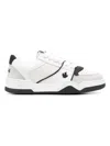 Dsquared2 Logo Velour Sneakers In White