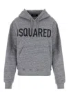 Dsquared2 Melange Grey Cotton Sweatshirt