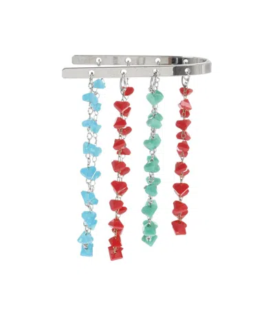 Dsquared2 Women Multicolor Beaded Cuff Bracelet