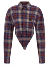 Dsquared2 Loop Shirt And Blouse Multicolor In Multi