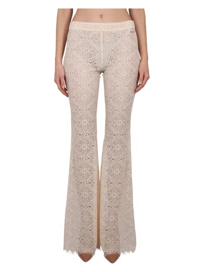 DSQUARED2 WOMEN'S PANTS WITH EMBROIDERY