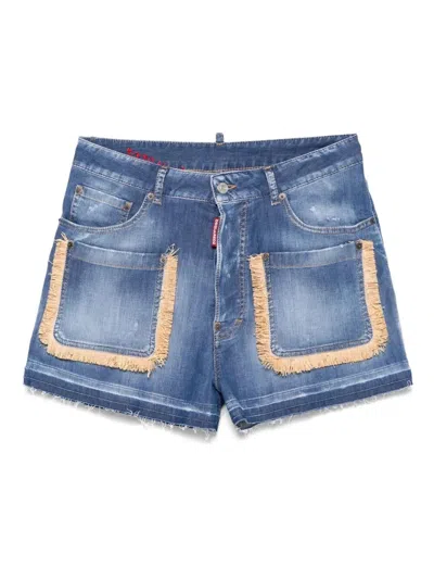 Dsquared2 Women `raphia` Baggy Shorts