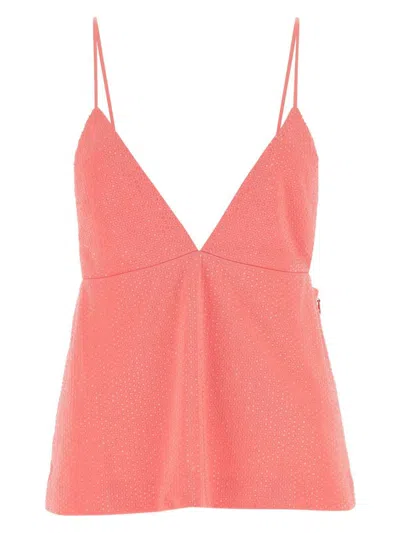 DSQUARED2 WOMEN'S SALMON VISCOSE TOP