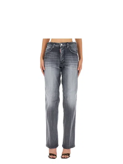 Dsquared2 San Diego Jeans In Gray