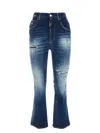 Dsquared2 Dsquared Stretch Denim Jeans In Blue