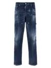 Dsquared2 Stretch Denim Loose Carpenter Jeans