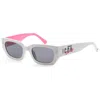 Dsquared2 Women's 53mm White Fuchsia Sunglasses