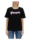 Dsquared2 Dsquared Women T-shirt With Logo In Black