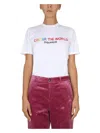 Dsquared2 Dsquared Women T-shirt With Logo In White