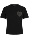 Dsquared2 Boxy-fit Cotton T-shirt In Black