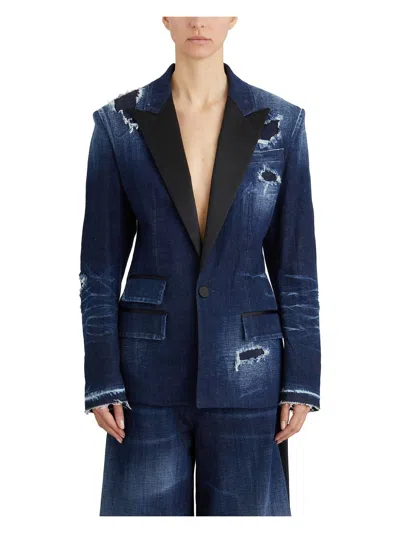 Dsquared2 Women's Tuxedo Denim Blazer