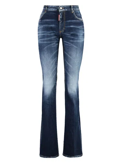 Dsquared2 Twiggy Jeans In Blue