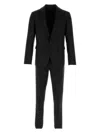 Dsquared2 Black Virgin Wool Blend London Suit