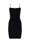 Dsquared2 Black Viscose Blend Mini Dress