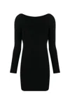 Dsquared2 Dsquared Women Black Viscose Mini Dress