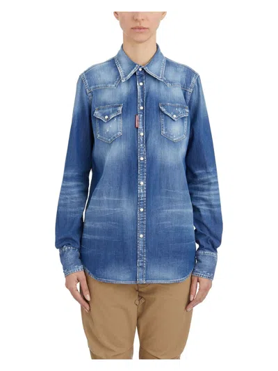 Dsquared2 Women's Western Denim Shirt