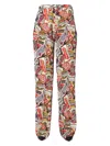 Dsquared2 Wide Pants In Multicolour