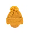 Dsquared2 Women Yellow Solid Beanie Cap In Yellow