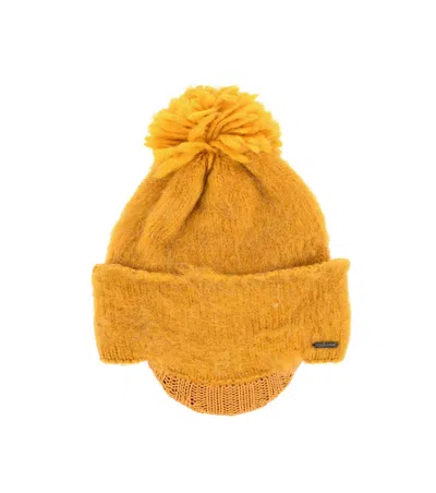 Dsquared2 Women Yellow Solid Beanie Cap
