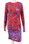 Dsquared2 Womens Paisley Mini Dress Orange In Orange