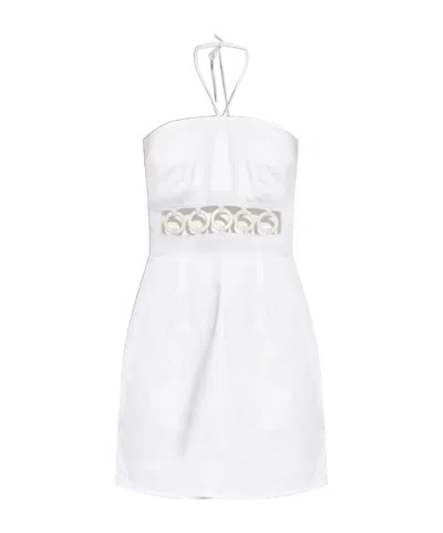 DSQUARED2 DSQUARED2 WOODSTOCK SLEEVELESS DENIM MINI DRESS