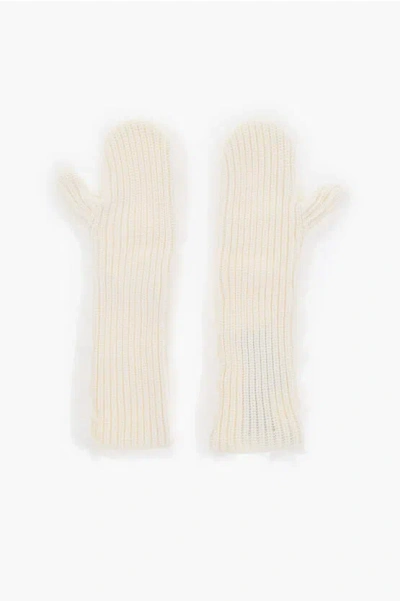 Dsquared2 Wool And Faux Fur Gloves