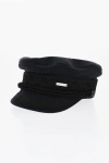 Dsquared2 Wool And Nylon Baker Boy Hat
