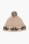 Dsquared2 Wool Beanie With Pom Pom