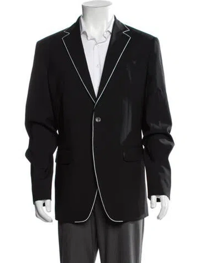 Pre-owned Dsquared2 Wool Blazer In Black