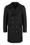 Dsquared2 Wool Blend Double-breasted Coat