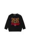 Dsquared2 Wool-blend Pullover With Bear Graphics In Black