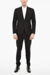Dsquared2 Prinstriped Single Breasted 3 Pieces Suit With Flap Pockets