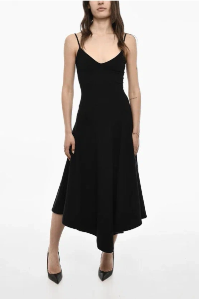 Dsquared2 Wool Blend Sleeveless Dress