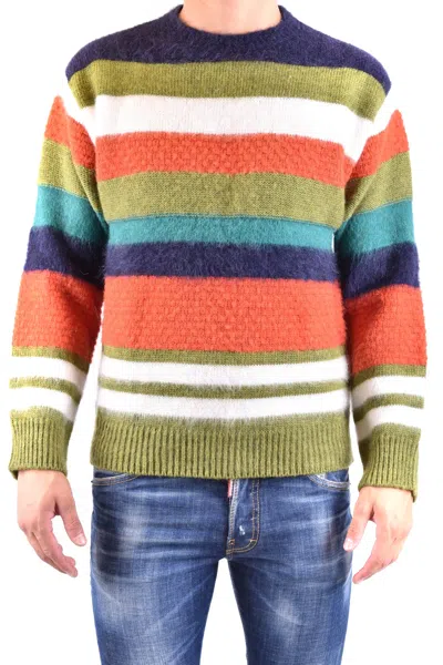 Dsquared2 Multicolor Knit Sweater For Men