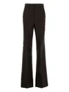 Dsquared2 Wool Blend Trousers In Black
