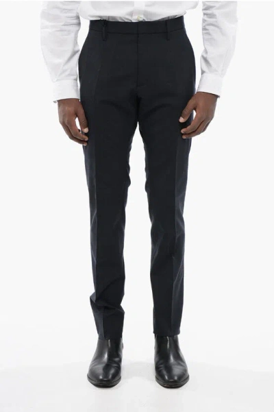 Dsquared2 Wool-blended Cool Guy Pants In Black