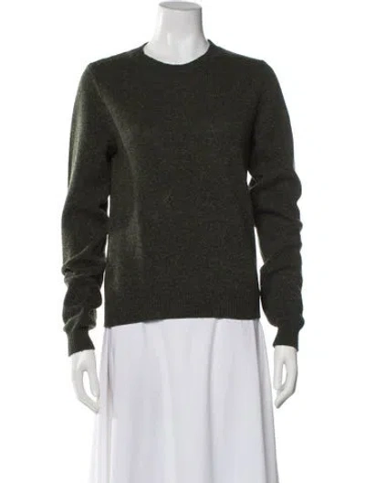 Pre-owned Dsquared2 Wool Crew Neck Sweater In Green