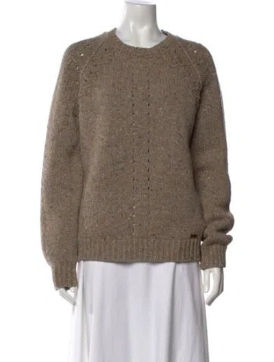 Pre-owned Dsquared2 Wool Crew Neck Sweater In Multi