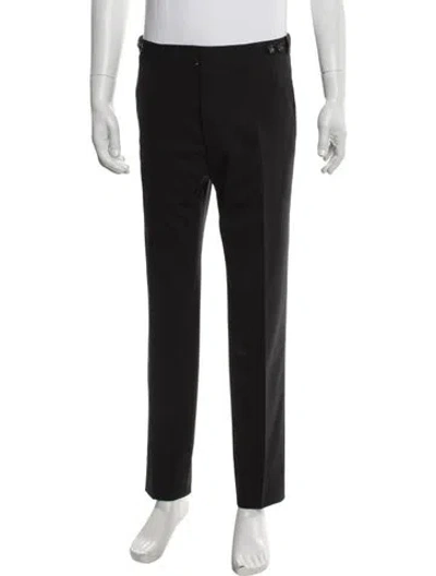 Pre-owned Dsquared2 Wool Dress Pants In Black