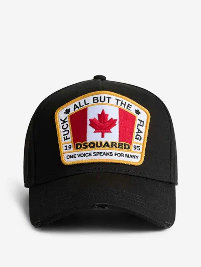 Dsquared2 Wool Hat In Black