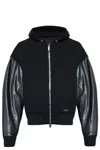 Dsquared2 Wool Jacket In Black