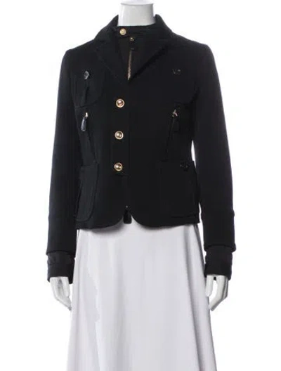 Pre-owned Dsquared2 Wool Jacket In Black