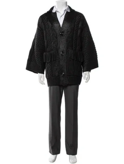 Pre-owned Dsquared2 Wool Jacket In Black