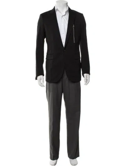 Pre-owned Dsquared2 Wool Jacket In Black
