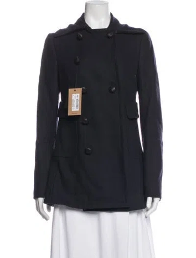 Pre-owned Dsquared2 Wool Jacket In Blue