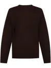 Dsquared2 Long-sleeved Crewneck Jumper In Brown