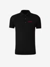 Dsquared2 Knit Polo Shirt In Black