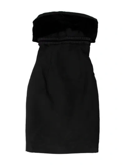 Pre-owned Dsquared2 Wool Mini Dress In Blue