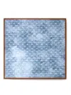 Dsquared2 Monogram-print Scarf In Blue